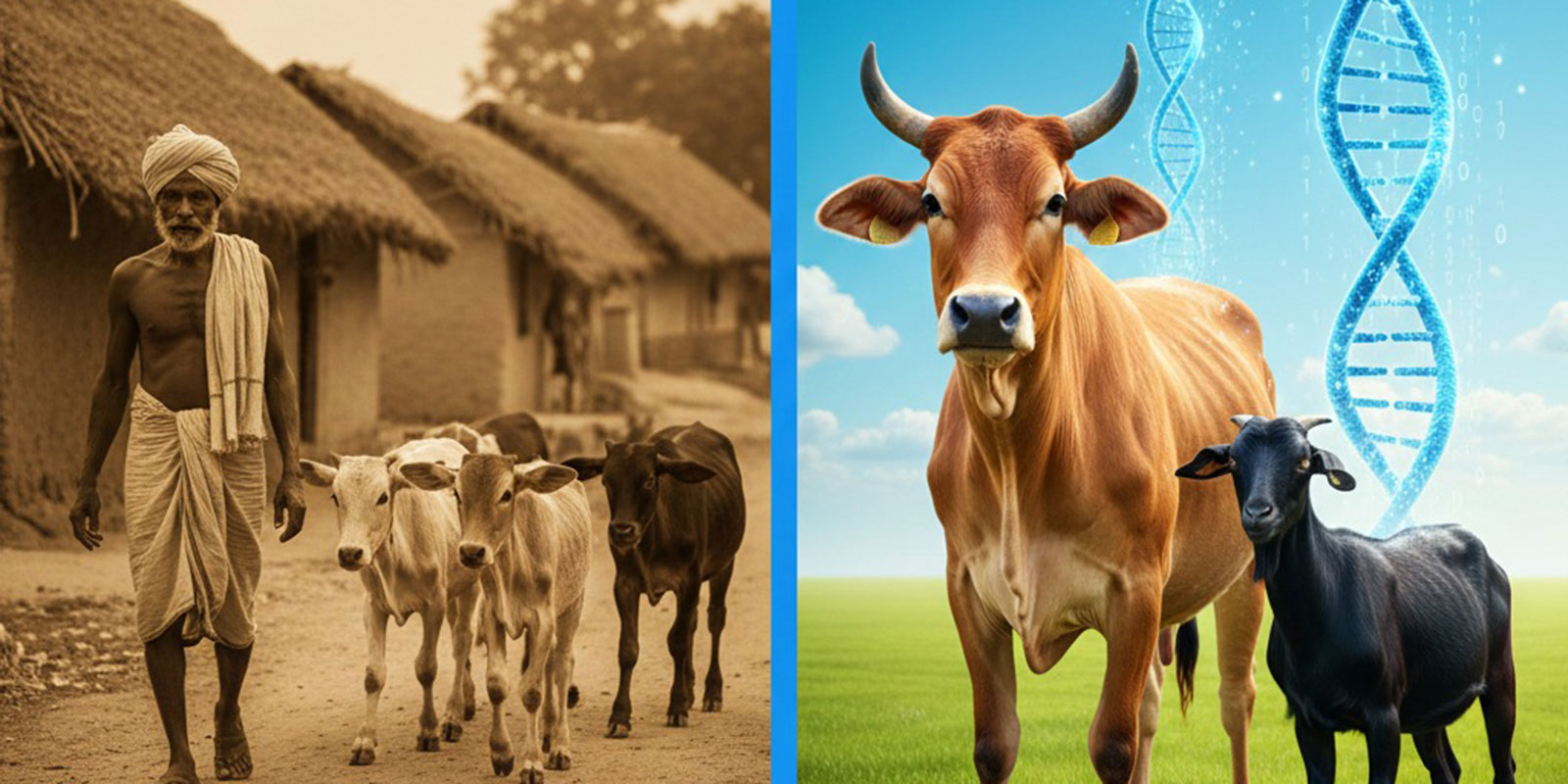 Blood sample collection — Genomic Selection Programme, West Bengal